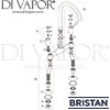 Bristan Lever Bridge Sink Mixer 3 Inch Levers Spares